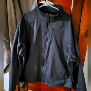 Graphite sport fleece zip up, men's xl.